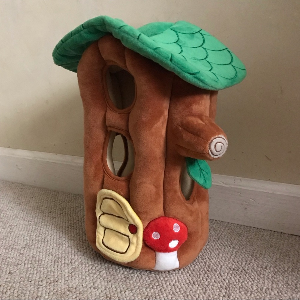 Pets Plush Treehouse Storage Toy
